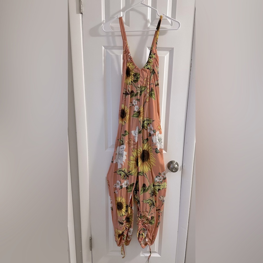 NWT - Aqua Bendita Sunshower Jumpsuit - Size Large - Picture 5 of 7